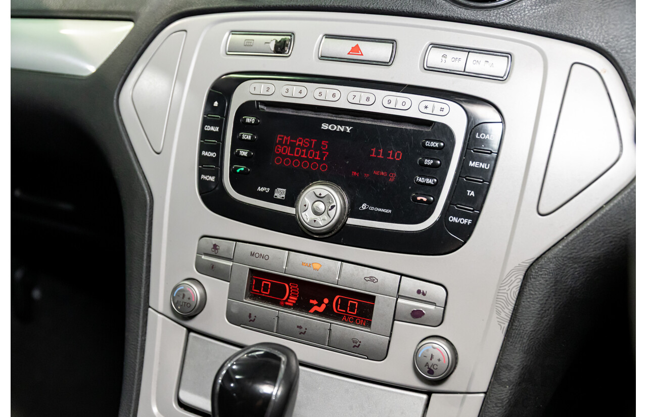 6/2008 Ford Mondeo Zetec MA 4d Sedan Silver 2.3L