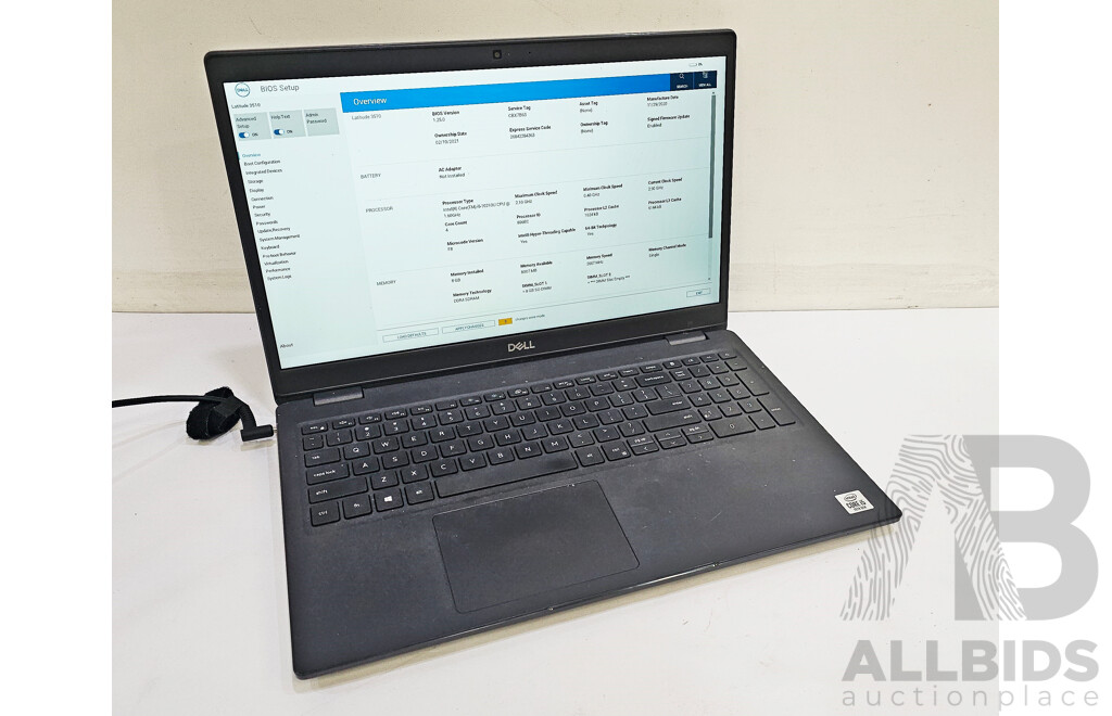 Dell Latitude 3510 Intel Core I5 (10210U) 1.60GHz-4.20GHz 4-Core CPU 15.6-Inch Laptop