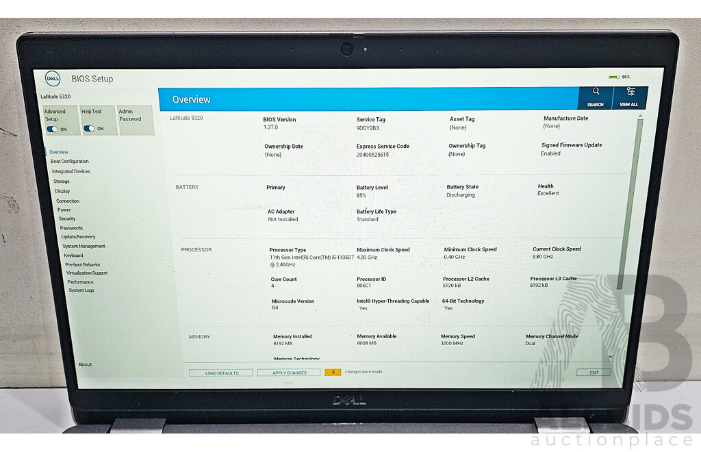 Dell Latitude 5320 11th Gen Intel Core I5 (1135G7) 2.40GHz-4.20GHz 4-Core CPU 13.3-Inch FHD Laptop
