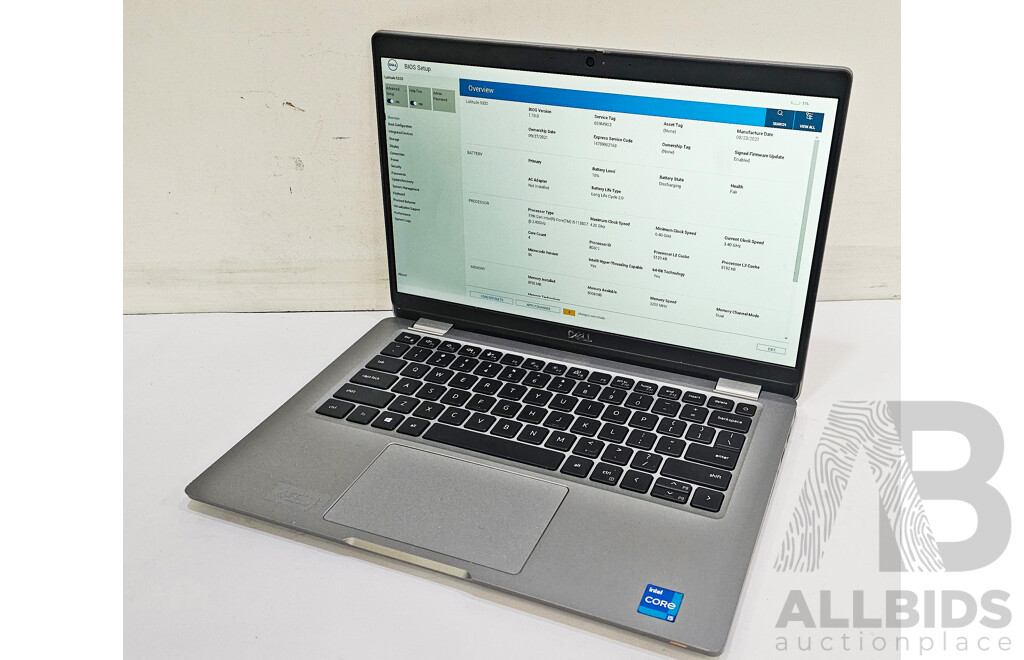 Dell Latitude 5320 11th Gen Intel Core I5 (1135G7) 2.40GHz-4.20GHz 4-Core CPU 13.3-Inch FHD Laptop