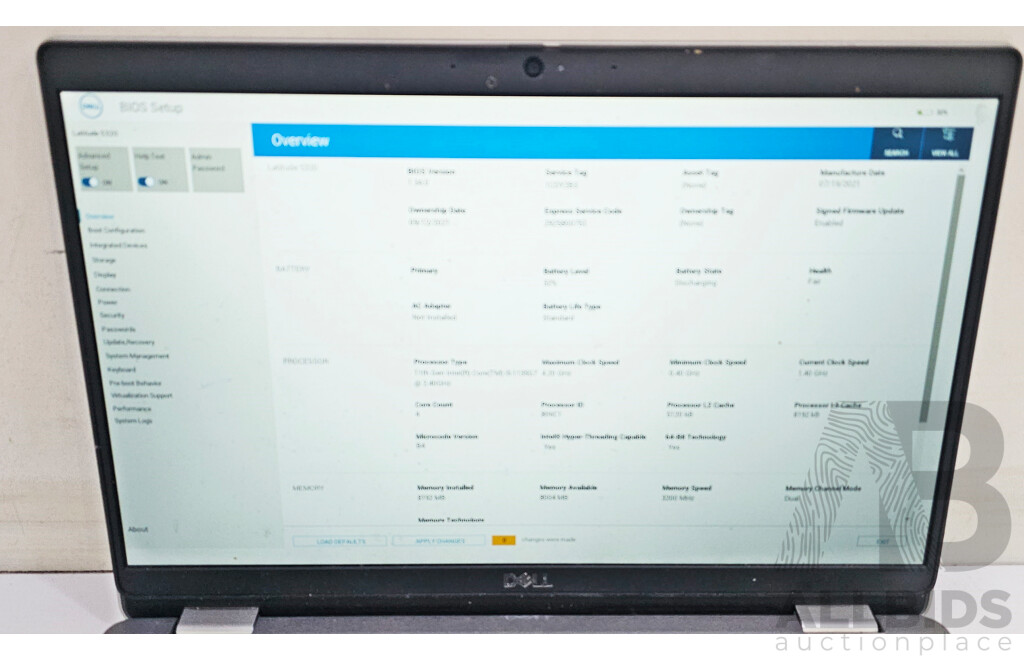 Dell Latitude 5320 11th Gen Intel Core I5 (1135G7) 2.40GHz-4.20GHz 4-Core CPU 13.3-Inch FHD Laptop