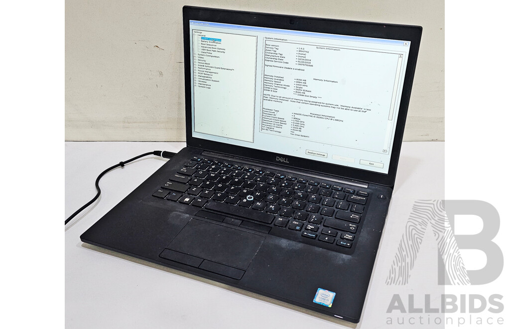 Dell Latitude 7490 Intel Core i5 (8250U) 1.60GHz-3.40GHz 4-Core CPU 14-Inch FHD Laptop