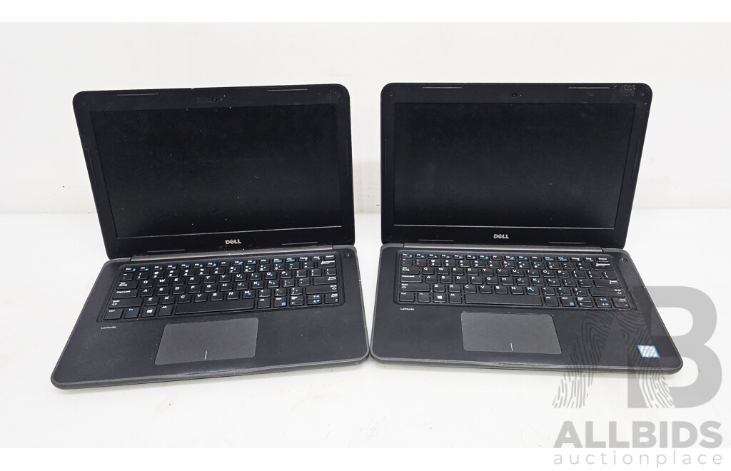 Dell Latitude 3380 Intel Core I3 (6006U) 2.00GHz 2-Core CPU 13.3-Inch Laptop - Lot of Two