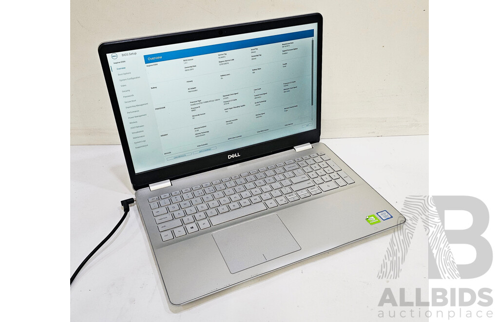 Dell Inspiron 5584 Intel Core I5 (8565U) 1.80GHz-4.60GHz 4-Core CPU 15.6-Inch FHD Laptop