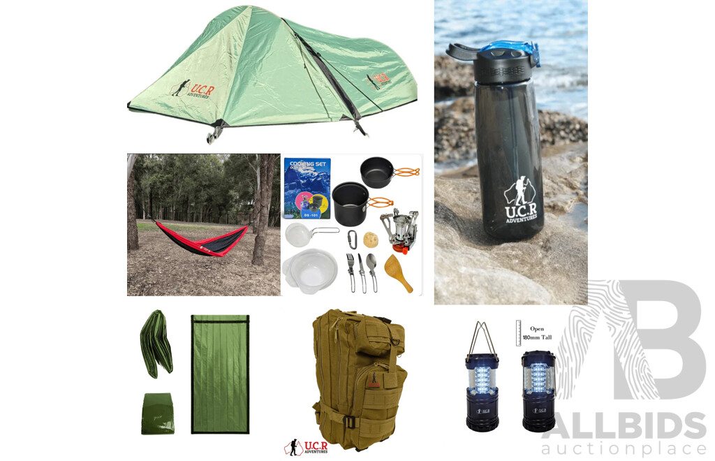 U.C.R Adventures Hiking Essentials Package 12 - ORP $ 445