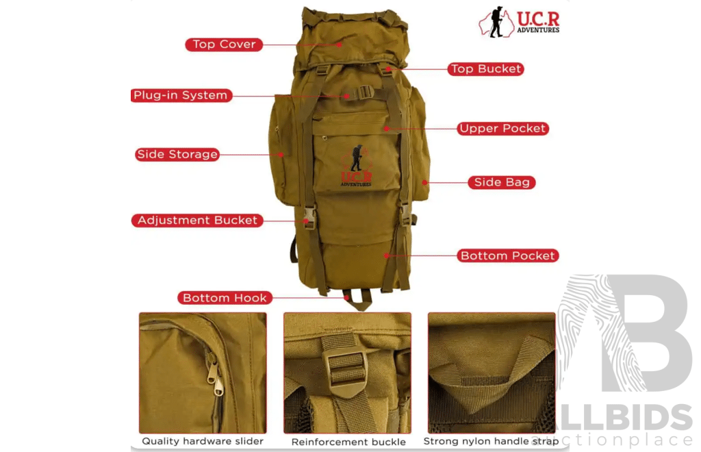 U.C.R Adventures Hiking Essentials Package 7 - ORP $ 719.99