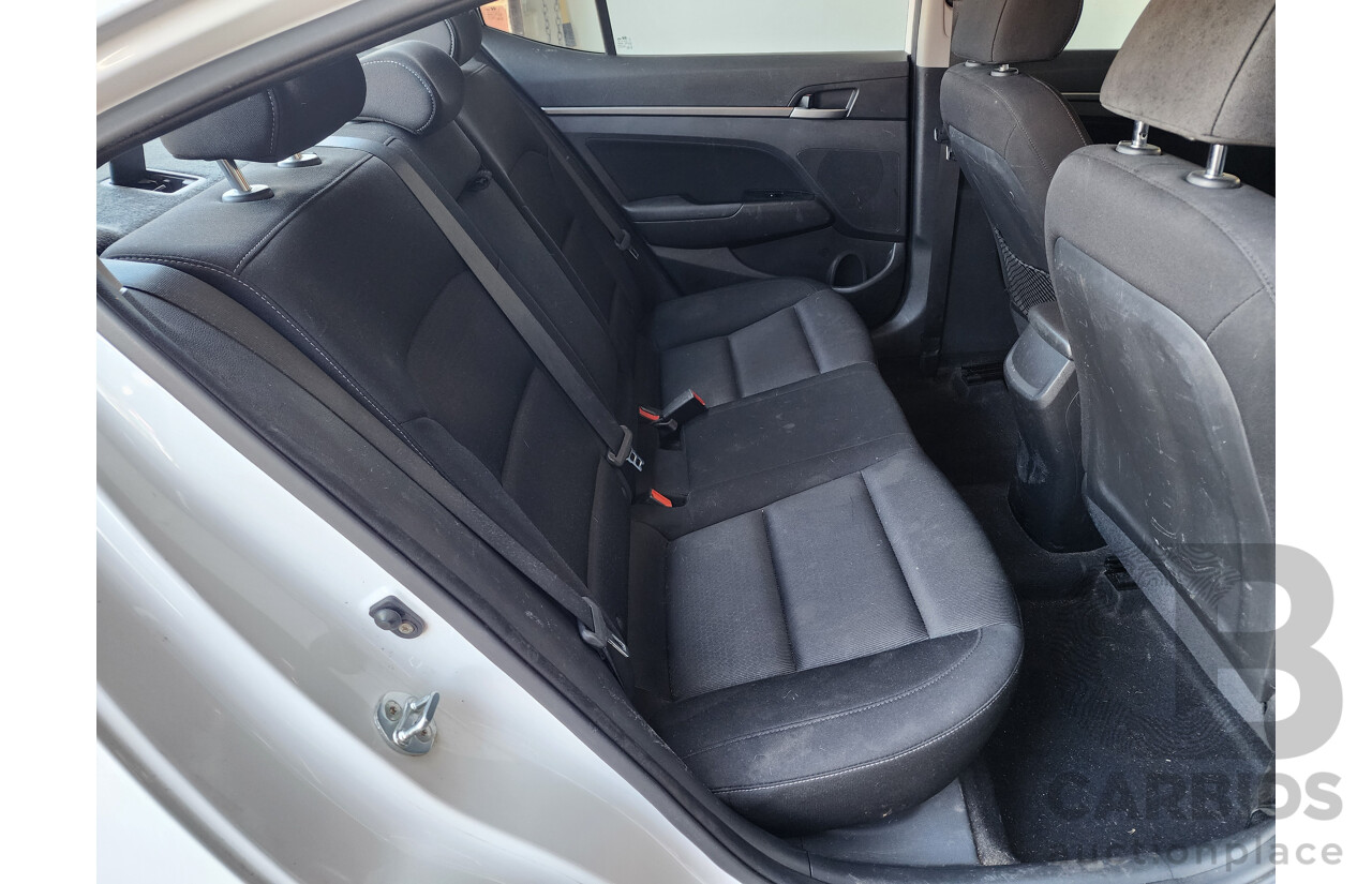 2/2018 Hyundai Elantra Active AD 4d Sedan White 2.0L