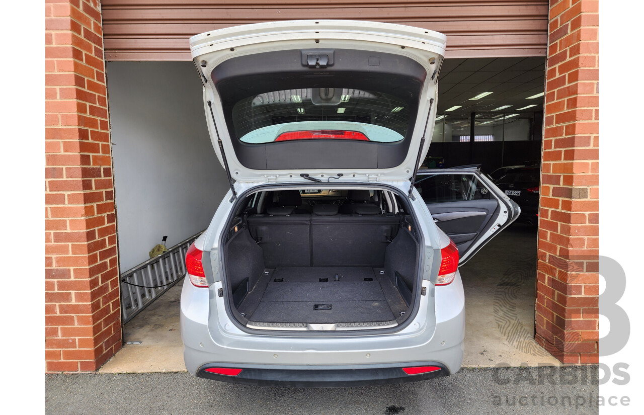 11/2012 Hyundai i40 Active VF 4d Wagon Silver 2.0L