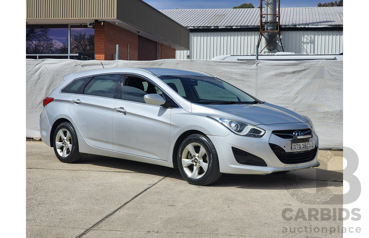 11/2012 Hyundai i40 Active VF 4d Wagon Silver 2.0L