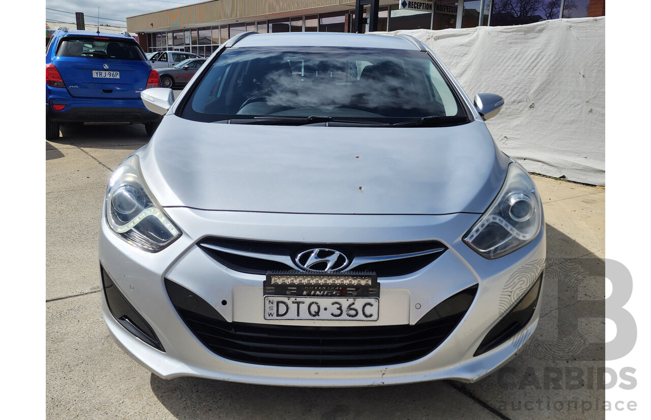 11/2012 Hyundai i40 Active VF 4d Wagon Silver 2.0L