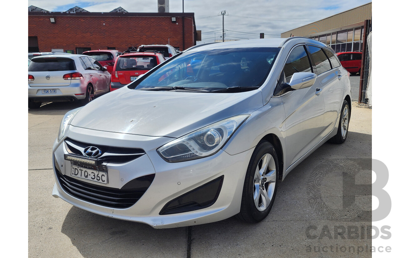 11/2012 Hyundai i40 Active VF 4d Wagon Silver 2.0L