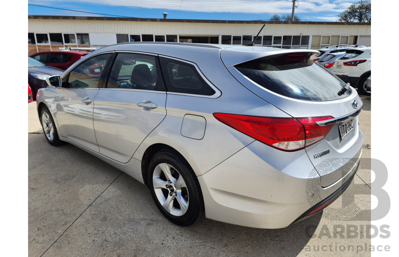 11/2012 Hyundai i40 Active VF 4d Wagon Silver 2.0L