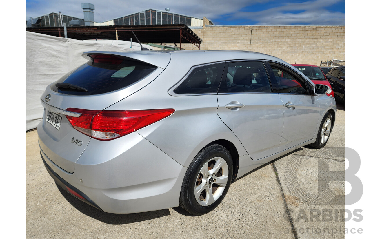 11/2012 Hyundai i40 Active VF 4d Wagon Silver 2.0L