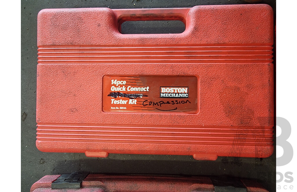 Quantity of 4 Assorted Tool Kits ETC