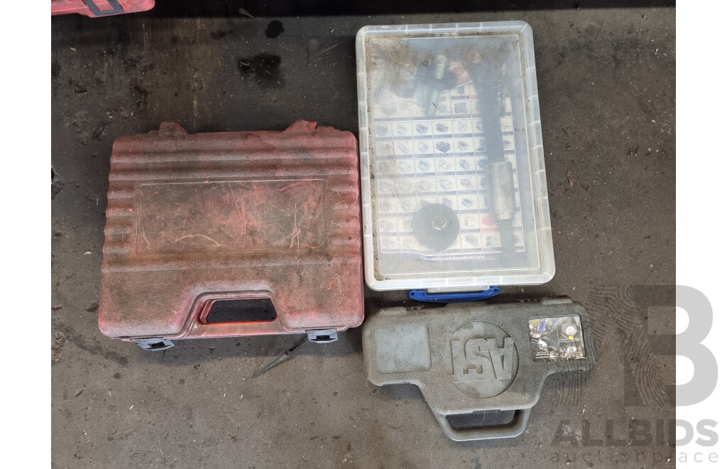 Quantity of 3 Assorted Tools Kits ETC