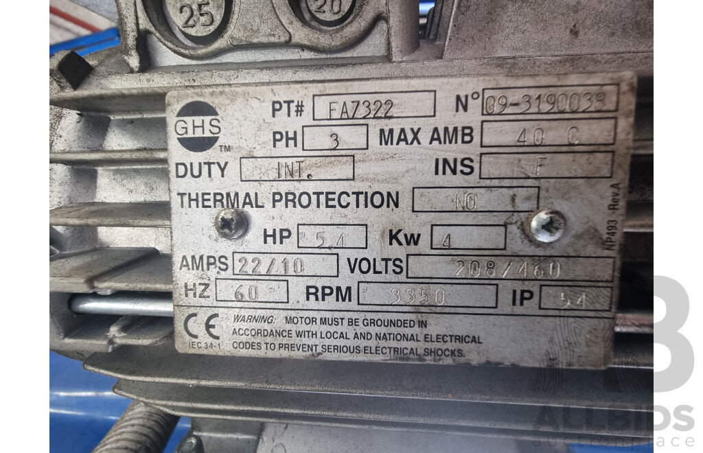 Rotary Lift, Two-Post 4500KG Asymmetric Car Hoist with Attached Height Extension Piece