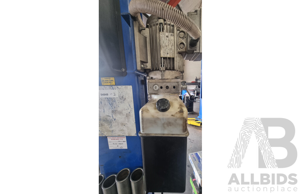 Rotary Lift, Two-Post 4500KG Asymmetric Car Hoist with Attached Height Extension Piece