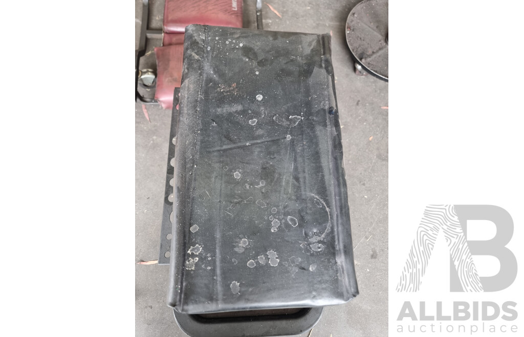 Assorted Job Lot - Wheeled Toolbox Padded Seat & Limited Edition Snap-On Mechanics Wheeled Lay-down Creeper ETC