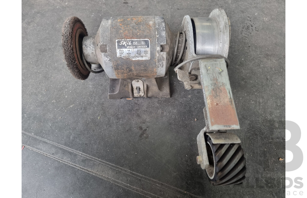 SKIL 150mm Bench Grinder
