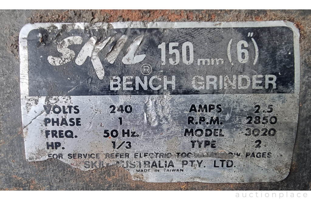 SKIL 150mm Bench Grinder