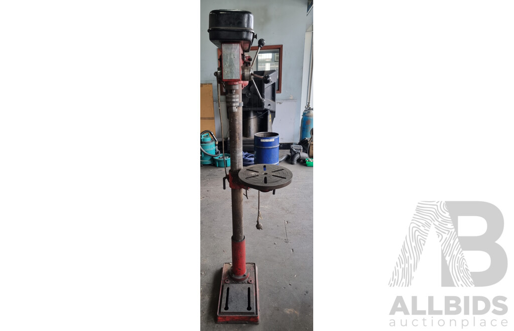 Fisher Discount Pedestal Mounted Drill Press