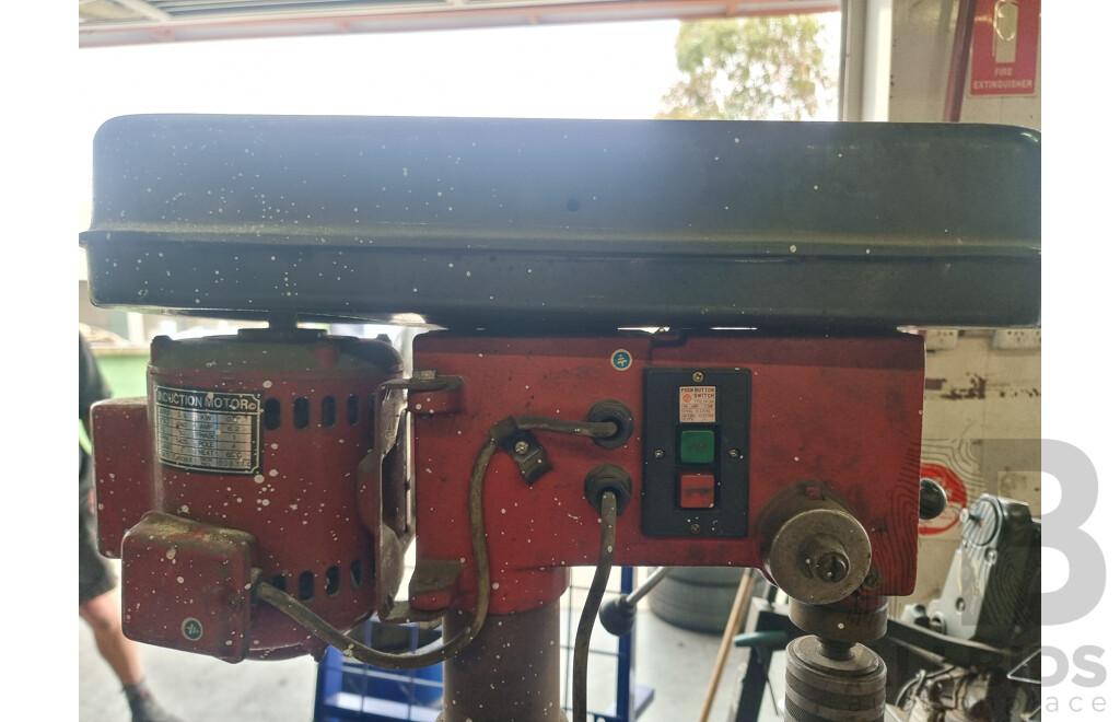 Fisher Discount Pedestal Mounted Drill Press