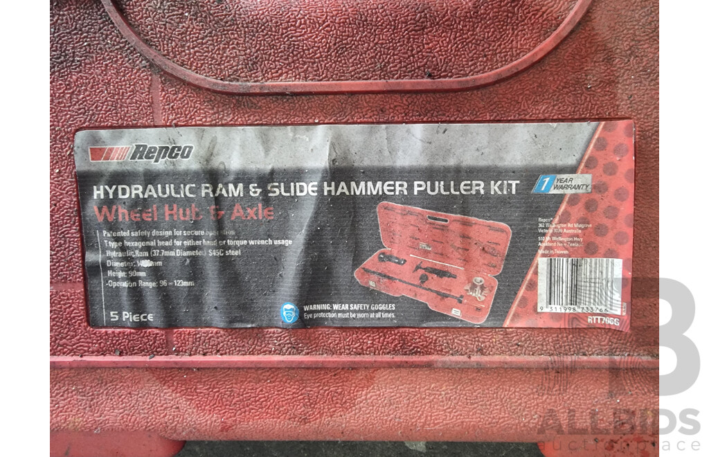 Hydraulic Ram & Slide Hammer Puller Kit