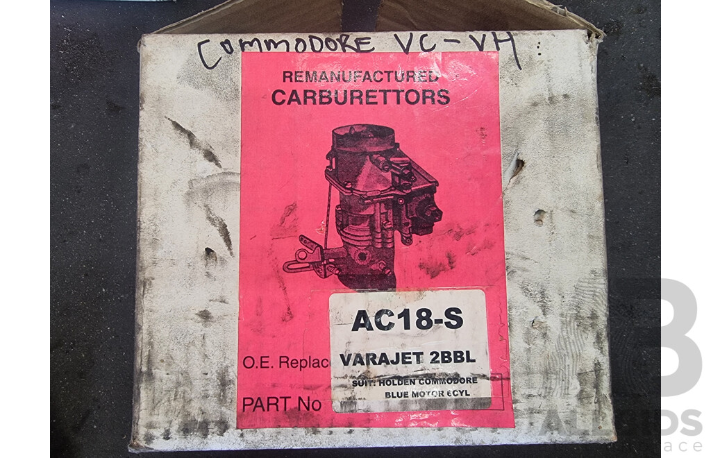 Carby to Suit Commodore VC - VH