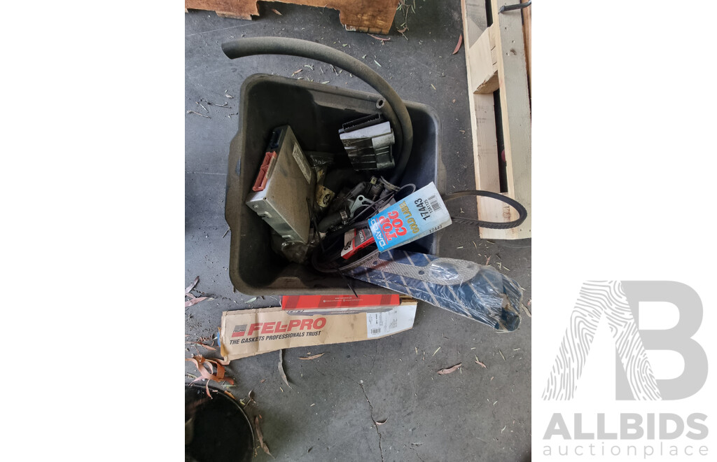 Assorted Job Lot - Crate of Car Parts ETC