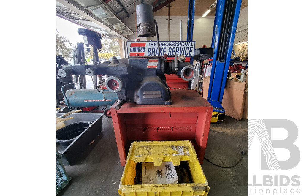 Ammco Brake Lathe & Accessories
