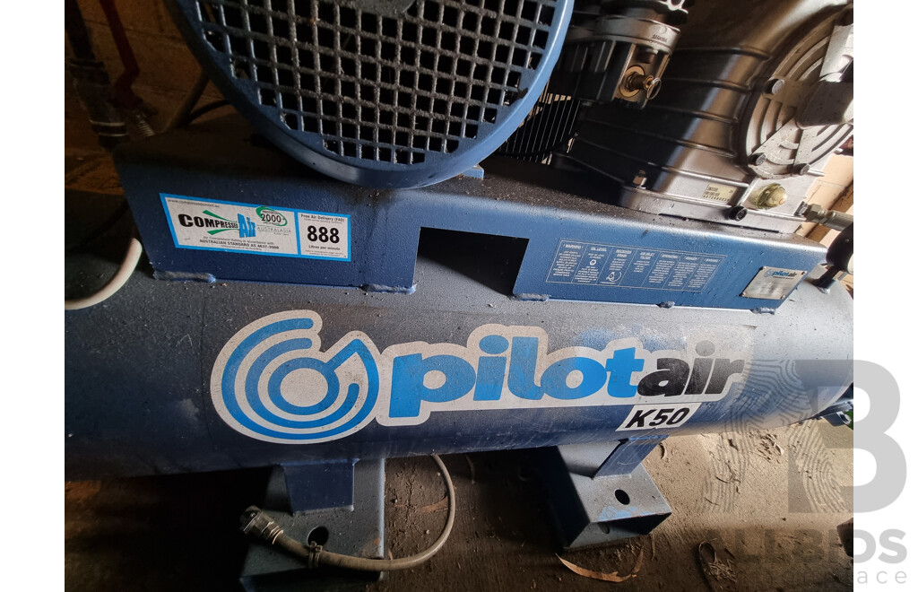 Industrial Pilot Air K50 Air Compressor