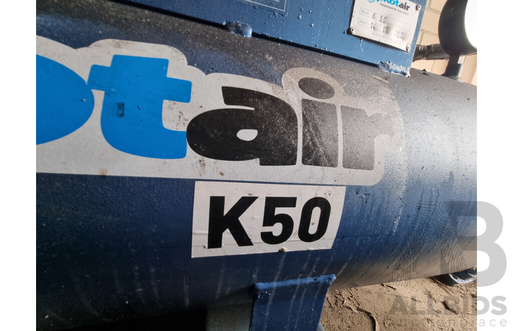 Industrial Pilot Air K50 Air Compressor