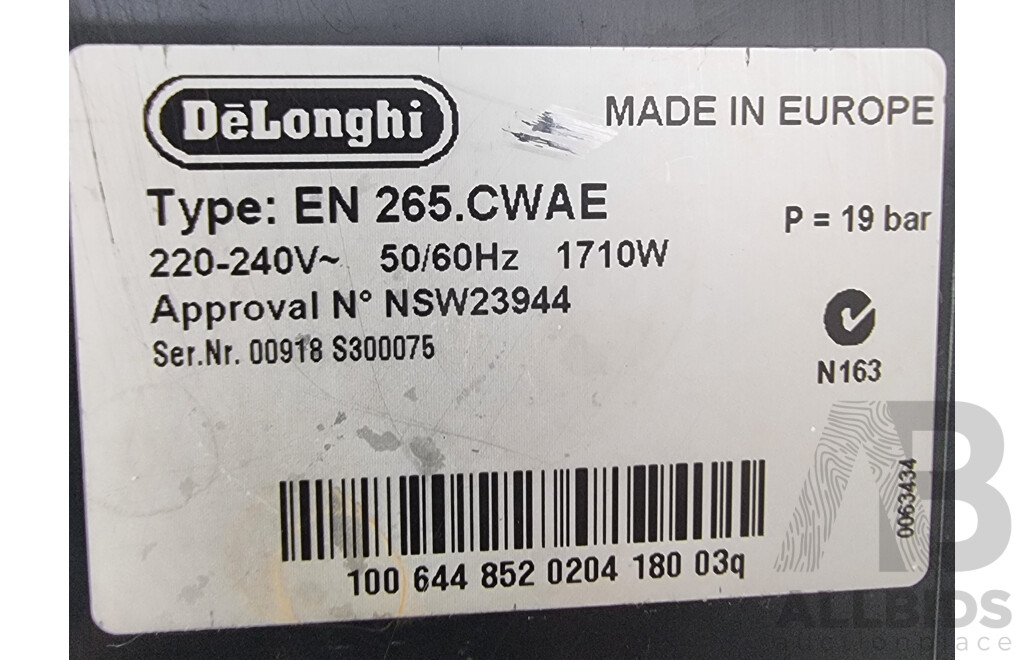 DeLonghi by Nespresso Coffee Pod Machine with Milk Frother