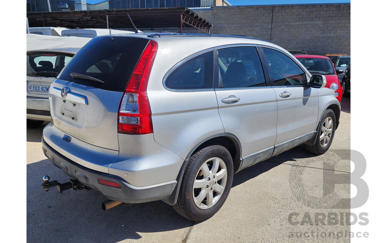 9/2007 Honda CRV (4x4) Luxury MY07 4d Wagon Silver 2.4L