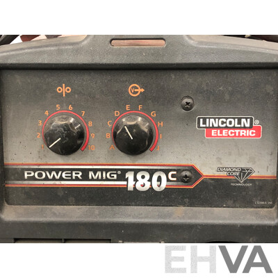 Lincoln Electric Power Mig 180c Mig Welder