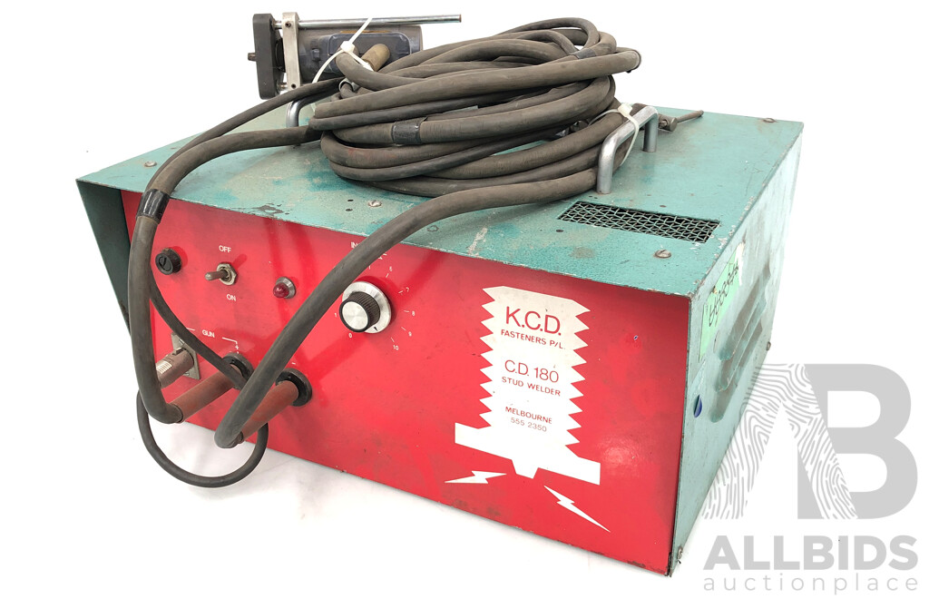 KCD Fasteners C.D 180 Stud Welder