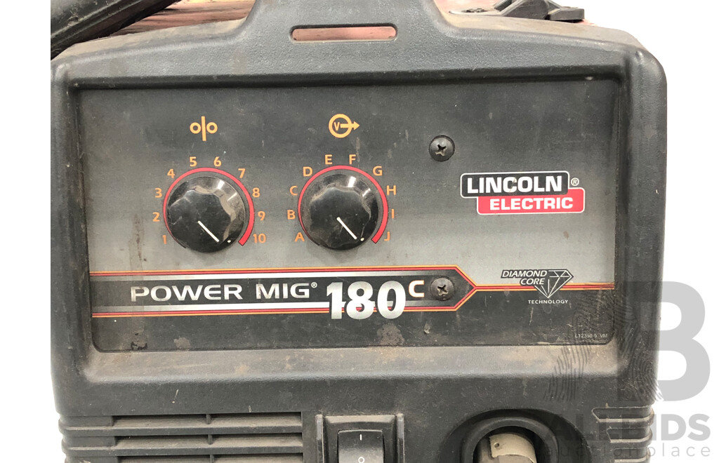 Lincoln Electric Power Mig 180c Mig Welder