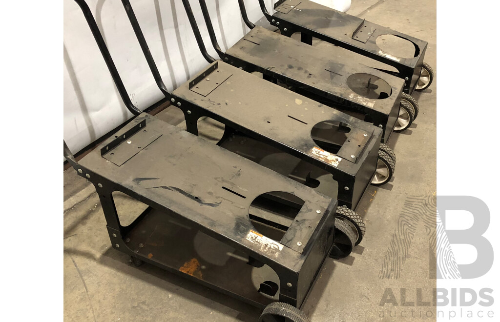 Welding Trolley's - Lot of Four
