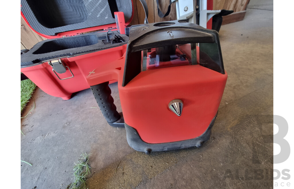 Assorted Job Lot - General A3 Pro Rotary Laser Level, Tripod, Crossliner & Powerline ETC