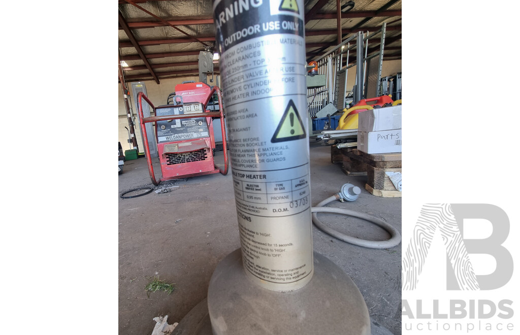 Jumbuck Portable Table Top Gas Heater