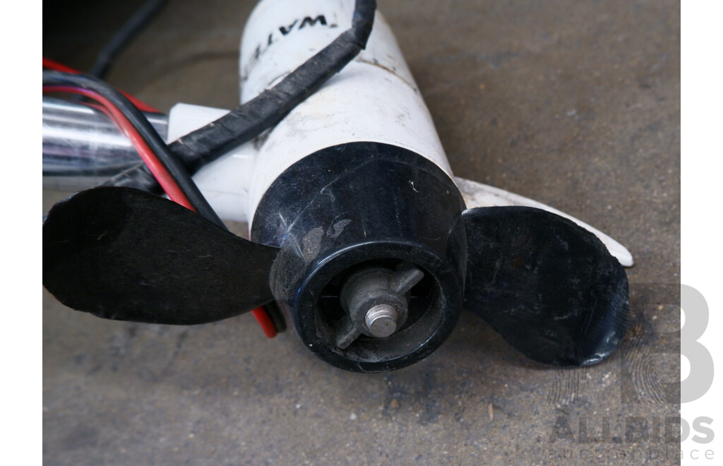 Seak Rapid 2.7M Customized Fishing Kayak with Watersnake ASP T18 Transom Mount Electric Trolling Motor & Accessories ETC