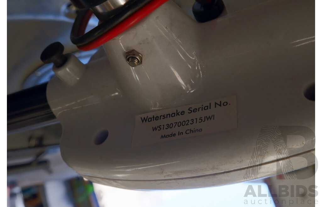 Seak Rapid 2.7M Customized Fishing Kayak with Watersnake ASP T18 Transom Mount Electric Trolling Motor & Accessories ETC