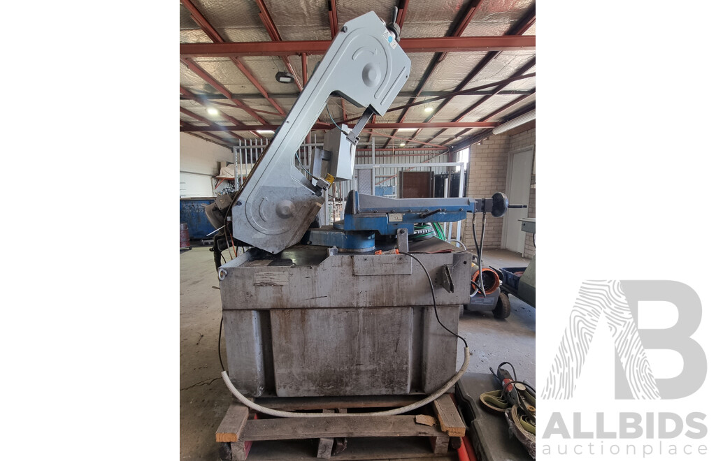 2012, Hafco Metal Master Swivel Head Dual Mitre Metal Cutting Band Saw
