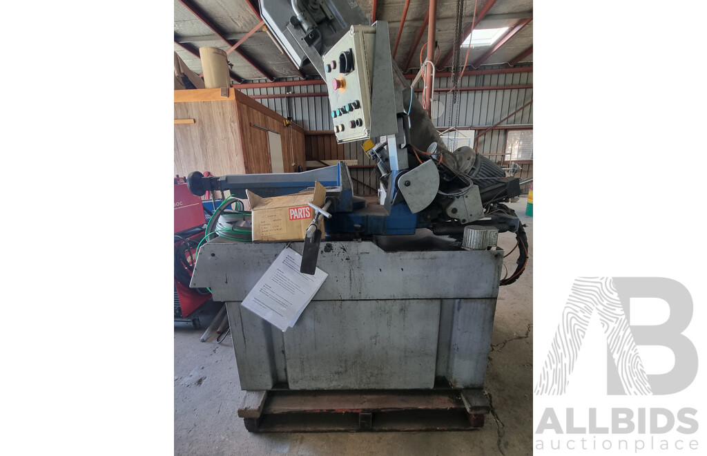 2012, Hafco Metal Master Swivel Head Dual Mitre Metal Cutting Band Saw