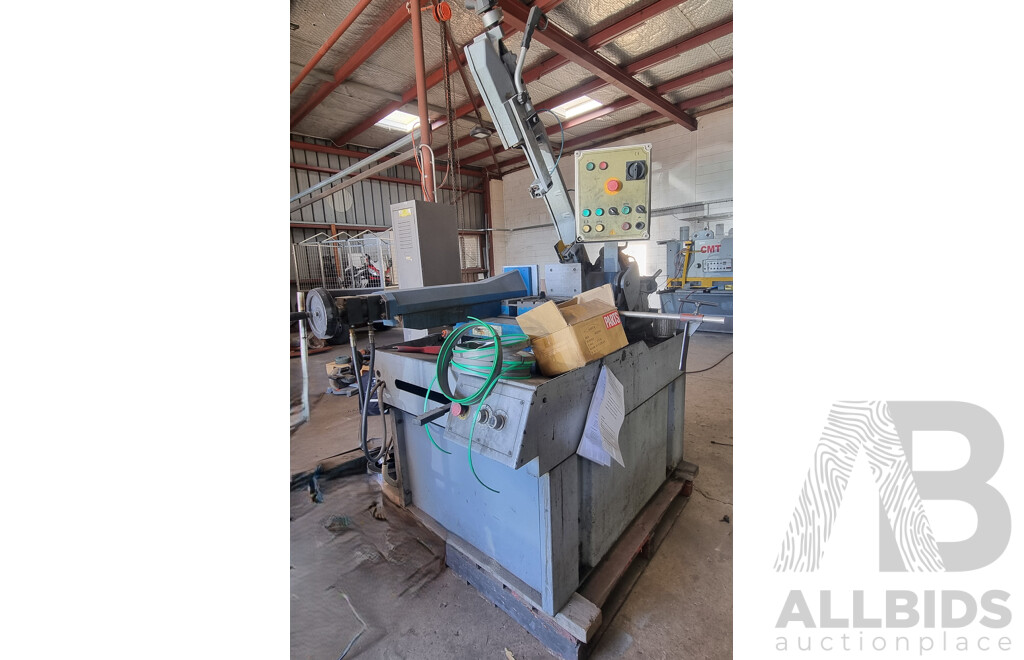 2012, Hafco Metal Master Swivel Head Dual Mitre Metal Cutting Band Saw