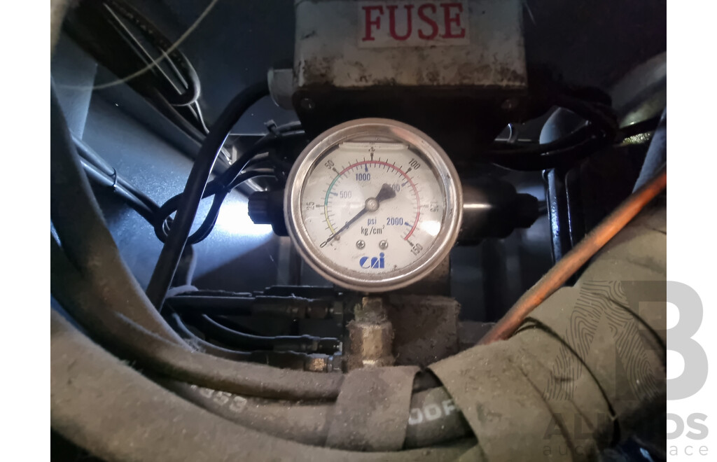 2012, Hafco Metal Master Swivel Head Dual Mitre Metal Cutting Band Saw