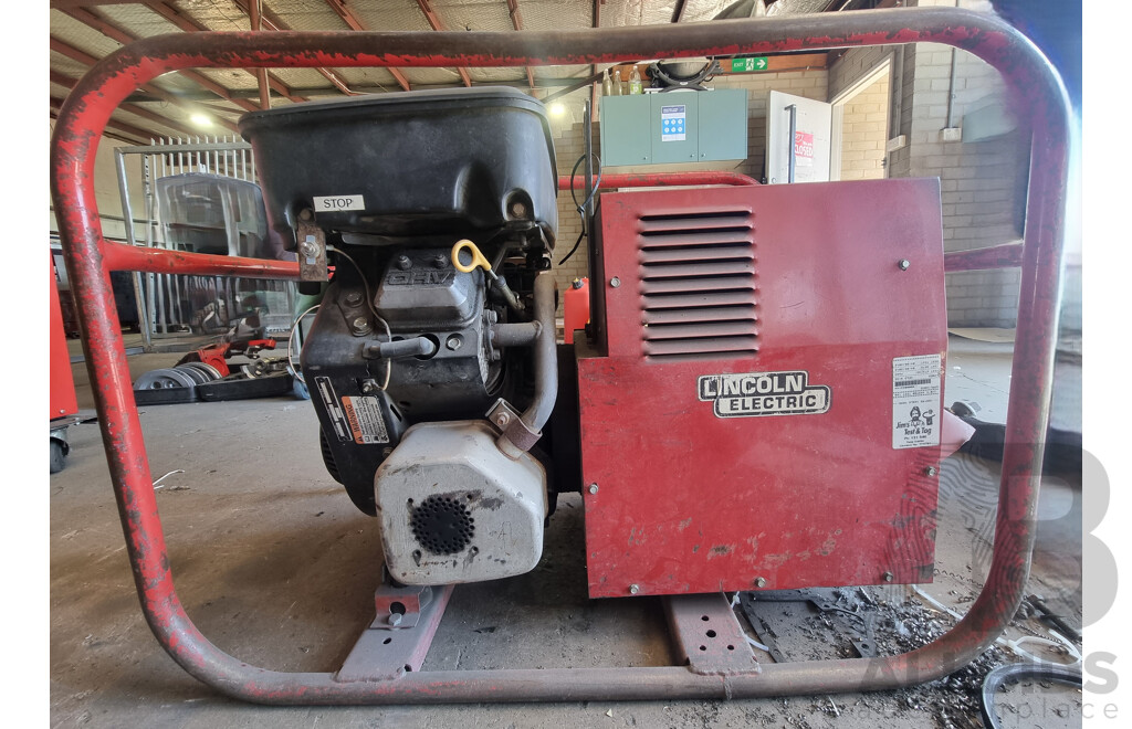 Lincoln Welder/Electric Petrol Powered Briggs & Stratton Generator Combo - WeldanPower 175