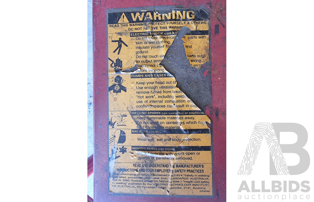 Lincoln Welder/Electric Petrol Powered Briggs & Stratton Generator Combo - WeldanPower 175