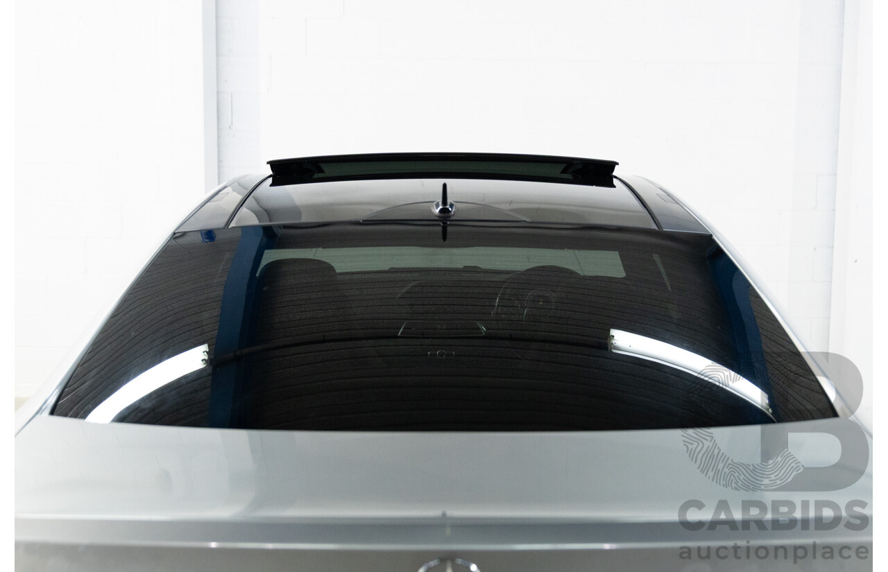 7/2015 Mercedes-Benz C180 W204 MY14 2d Coupe Palladium Silver Metallic Turbo 1.6L