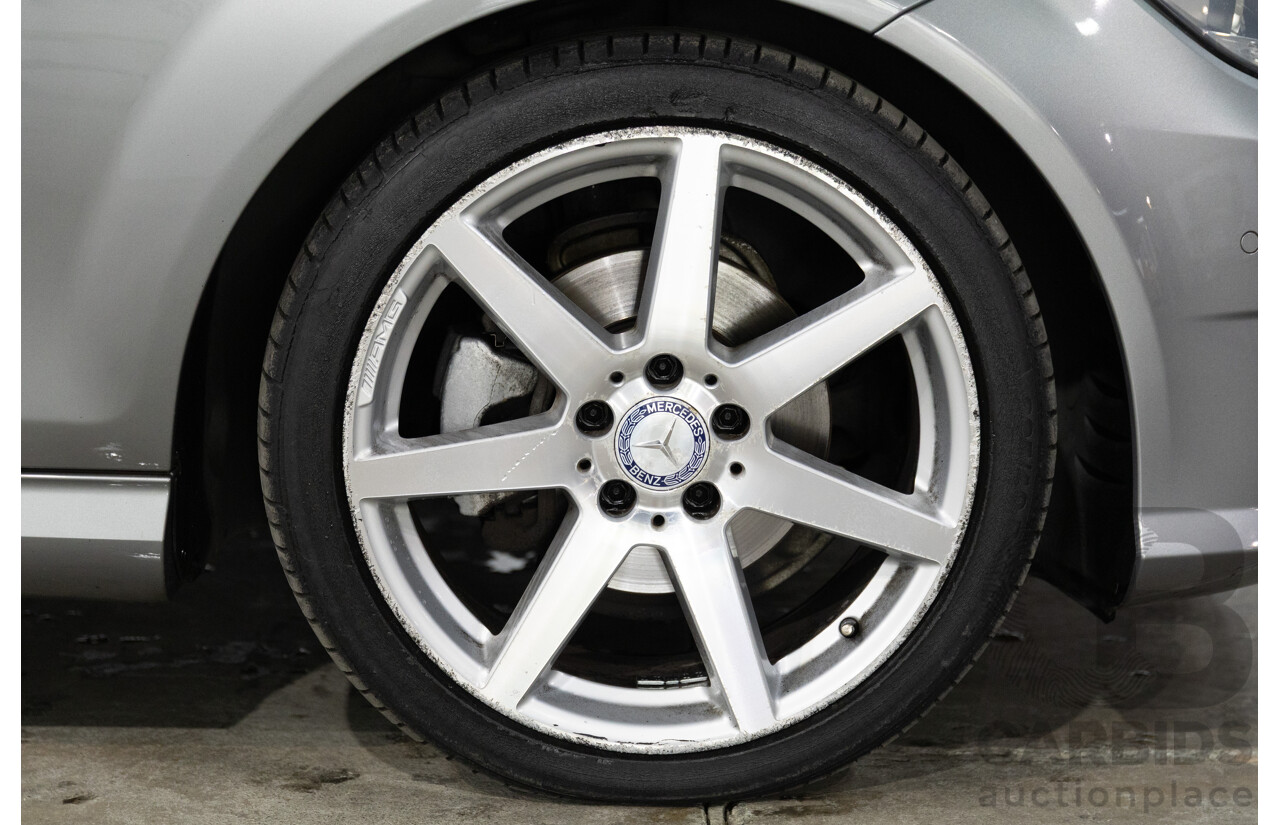 7/2015 Mercedes-Benz C180 W204 MY14 2d Coupe Palladium Silver Metallic Turbo 1.6L